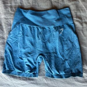 Blue Gym Shark Shorts
